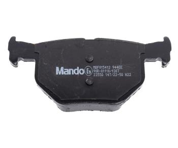 3 099 р. Колодки тормозные BMW E90,E60 (03-) (1.8/3.0) задние (4шт.) MANDO MANDO mbf015412 MANDO mbf015412  с доставкой в г. Керчь. Увеличить фотографию 3