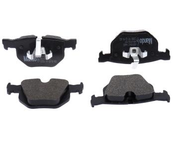 3 099 р. Колодки тормозные BMW E90,E60 (03-) (1.8/3.0) задние (4шт.) MANDO MANDO mbf015412 MANDO mbf015412  с доставкой в г. Керчь. Увеличить фотографию 1
