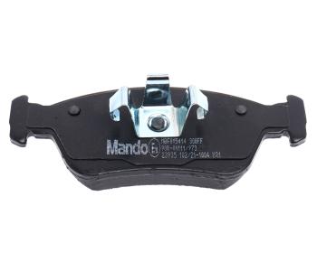 2 459 р. Колодки тормозные BMW 1 (E81,E82,E87,E88) (-06),3 (E90) передние (4шт.) MANDO MANDO mbf015414 MANDO mbf015414  с доставкой в г. Керчь. Увеличить фотографию 4