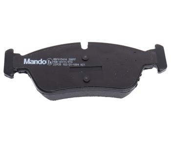 2 459 р. Колодки тормозные BMW 1 (E81,E82,E87,E88) (-06),3 (E90) передние (4шт.) MANDO MANDO mbf015414 MANDO mbf015414  с доставкой в г. Керчь. Увеличить фотографию 3
