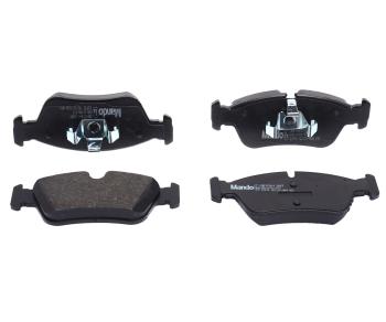 2 459 р. Колодки тормозные BMW 1 (E81,E82,E87,E88) (-06),3 (E90) передние (4шт.) MANDO MANDO mbf015414 MANDO mbf015414  с доставкой в г. Керчь. Увеличить фотографию 1