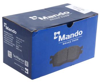 3 499 р. Колодки тормозные BMW 5 (12-) задние (4шт.) MANDO MANDO mbf015422 MANDO mbf015422  с доставкой в г. Керчь. Увеличить фотографию 5