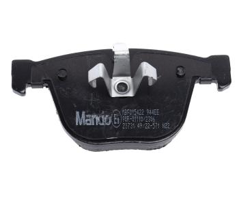3 499 р. Колодки тормозные BMW 5 (12-) задние (4шт.) MANDO MANDO mbf015422 MANDO mbf015422  с доставкой в г. Керчь. Увеличить фотографию 4