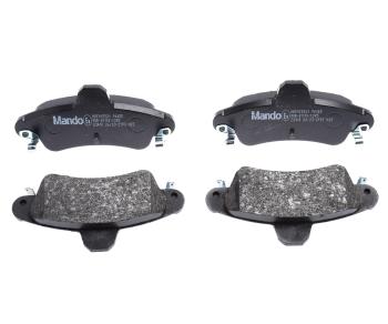 2 399 р. Колодки тормозные FORD Mondeo 2 (96-00) (1.8/2.0/2.5) задние (без датчика) (4шт.) MANDO MANDO mbf015521 MANDO mbf015521  с доставкой в г. Керчь. Увеличить фотографию 1