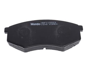 2 669 р. Колодки тормозные HYUNDAI Sonata YF (10-) передние (4шт.) MANDO MANDO mbf015553 MANDO mbf015553  с доставкой в г. Керчь. Увеличить фотографию 3