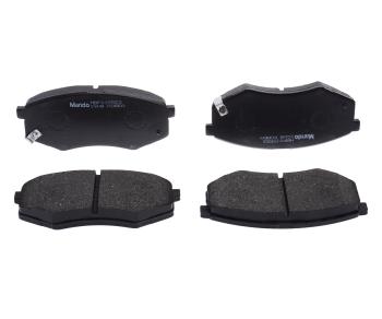 2 669 р. Колодки тормозные HYUNDAI Sonata YF (10-) передние (4шт.) MANDO MANDO mbf015553 MANDO mbf015553  с доставкой в г. Керчь. Увеличить фотографию 1