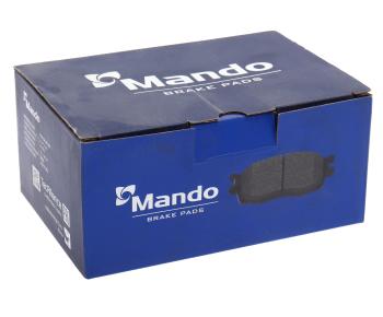 2 869 р. Колодки тормозные BMW 3 (E36),5 (E28),7 (E32) передние (4шт.) MANDO MANDO mbf015566 MANDO mbf015566  с доставкой в г. Керчь. Увеличить фотографию 5