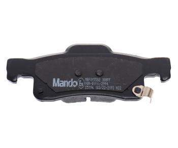2 069 р. Колодки тормозные JEEP Grand Cherokee (10-) задние (4шт.) MANDO MANDO mbf015582 MANDO mbf015582  с доставкой в г. Керчь. Увеличить фотографию 3