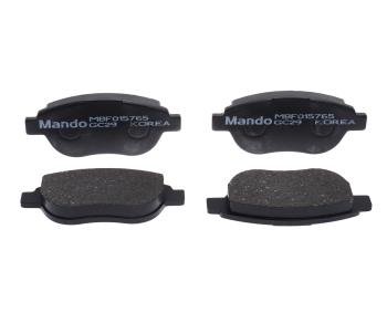 2 099 р. Колодки тормозные FIAT 500L OPEL Corsa передние (4шт.) MANDO MANDO mbf015765 MANDO mbf015765  с доставкой в г. Керчь. Увеличить фотографию 1