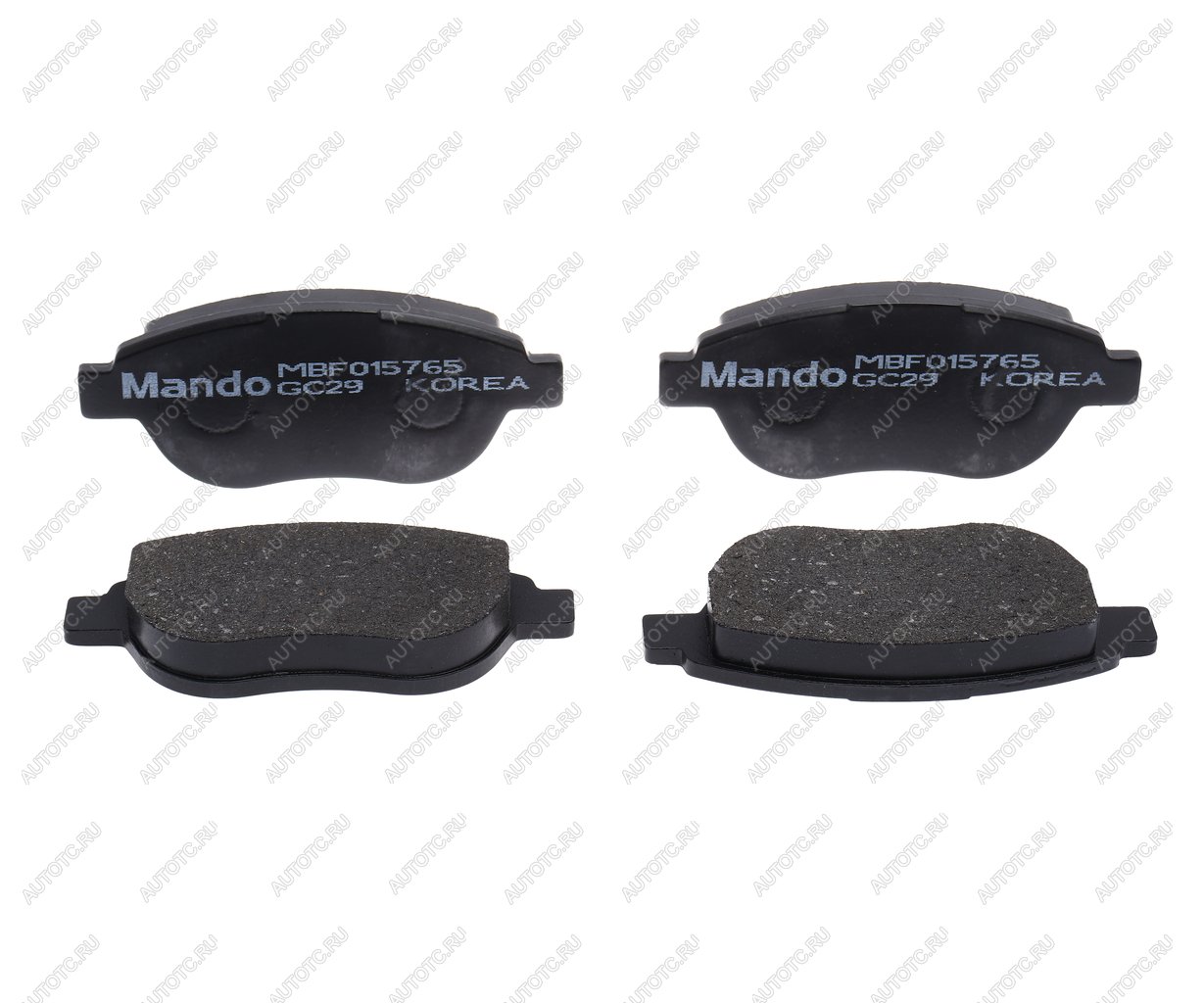2 099 р. Колодки тормозные FIAT 500L OPEL Corsa передние (4шт.) MANDO MANDO mbf015765 MANDO mbf015765  с доставкой в г. Керчь