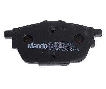 3 479 р. Колодки тормозные CITROEN C4 Grand Picasso задние (4шт.) MANDO MANDO mbf015942 MANDO mbf015942  с доставкой в г. Керчь. Увеличить фотографию 4