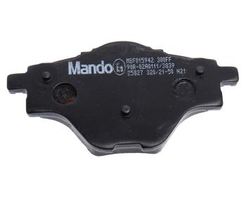 3 479 р. Колодки тормозные CITROEN C4 Grand Picasso задние (4шт.) MANDO MANDO mbf015942 MANDO mbf015942  с доставкой в г. Керчь. Увеличить фотографию 3