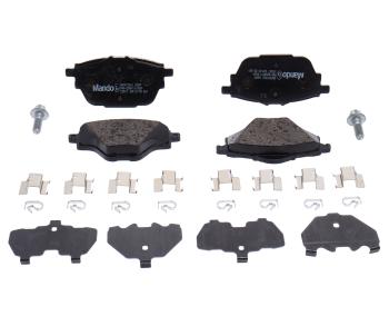 3 479 р. Колодки тормозные CITROEN C4 Grand Picasso задние (4шт.) MANDO MANDO mbf015942 MANDO mbf015942  с доставкой в г. Керчь. Увеличить фотографию 1