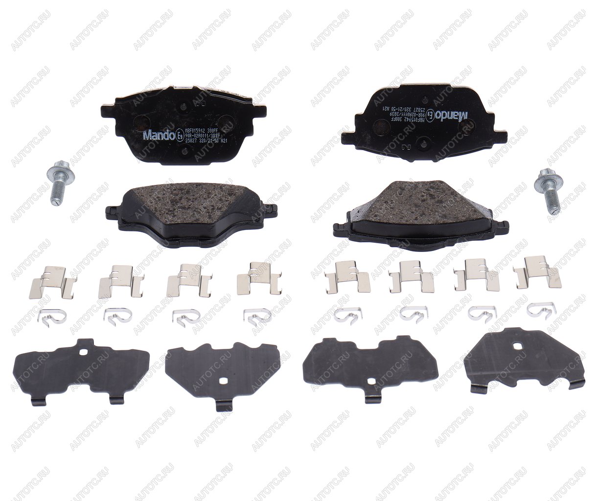 3 479 р. Колодки тормозные CITROEN C4 Grand Picasso задние (4шт.) MANDO MANDO mbf015942 MANDO mbf015942  с доставкой в г. Керчь