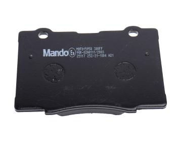 3 899 р. Колодки тормозные HONDA Accord (98-02),Civic (01-05),Legend (06-) передние (4шт.) MANDO MANDO mbf015958 MANDO mbf015958  с доставкой в г. Керчь. Увеличить фотографию 3