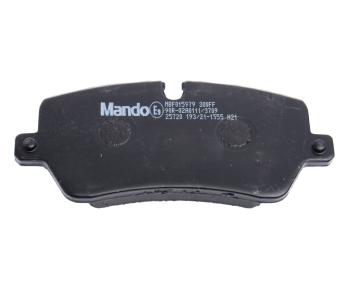 2 399 р. Колодки тормозные LAND ROVER Range Rover (12-) задние (4шт.) MANDO MANDO mbf015979  с доставкой в г. Керчь. Увеличить фотографию 3
