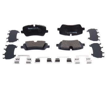 2 399 р. Колодки тормозные LAND ROVER Range Rover (12-) задние (4шт.) MANDO MANDO mbf015979  с доставкой в г. Керчь. Увеличить фотографию 1