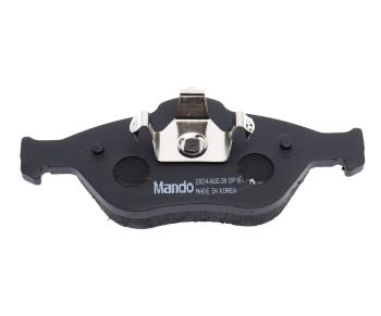 1 549 р. Колодки тормозные FORD Fiesta (95-01-),Fusion (01-) MAZDA 2 (03-),121 (96-) передние (4шт.) MANDO MANDO mpf10 MANDO mpf10  с доставкой в г. Керчь. Увеличить фотографию 4