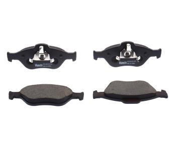 1 549 р. Колодки тормозные FORD Fiesta (95-01-),Fusion (01-) MAZDA 2 (03-),121 (96-) передние (4шт.) MANDO MANDO mpf10 MANDO mpf10  с доставкой в г. Керчь. Увеличить фотографию 1