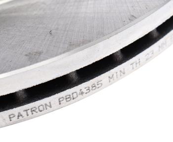 4 299 р. Диск тормозной MAZDA 3 (03-12) (2.0),5 (05-) (R16) передний (1шт.) PATRON PATRON pbd4385  с доставкой в г. Керчь. Увеличить фотографию 5