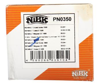 2 999 р. Колодки тормозные RENAULT Megane 2,Scenic 2 передние (4шт.) NIBK NIBK pn0350 NIBK pn0350  с доставкой в г. Керчь. Увеличить фотографию 4