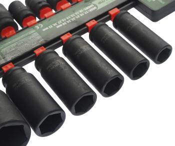 3 499 р. Набор головок ударных 12 комбинированных 14 предметов ROCKFORCE ROCKFORCE rf-4149mpb  с доставкой в г. Керчь. Увеличить фотографию 3