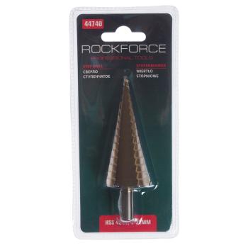 1 099 р. Сверло ступенчатое 4.0-32.0мм в блистере (HSS 4241) ROCKFORCE ROCKFORCE rf-44740  с доставкой в г. Керчь. Увеличить фотографию 1