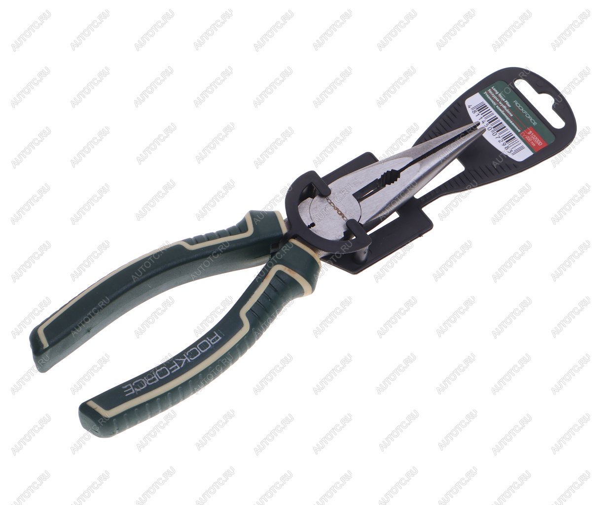 579 р. Тонкогубцы 200мм комбинированные с держателем ROCKFORCE ROCKFORCE rf-610200d  с доставкой в г. Керчь