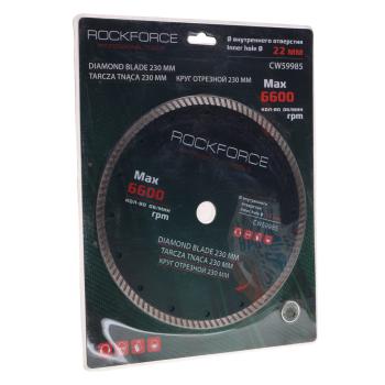 1 769 р. Круг отрезной по металлу 230x22мм в блистере ROCKFORCE ROCKFORCE rf-cw59985  с доставкой в г. Керчь. Увеличить фотографию 1