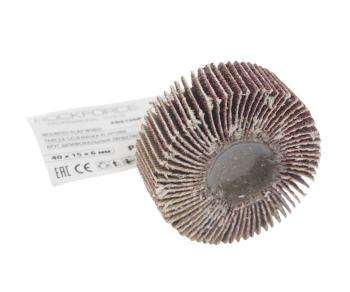 101 р. Круг шлифовальный лепестковый 40х15х6мм (№100) ROCKFORCE ROCKFORCE rf-fd6100р  с доставкой в г. Керчь. Увеличить фотографию 3