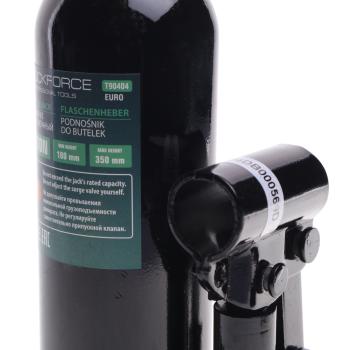 2 499 р. Домкрат бутылочный 4т 180-350мм с клапаном ROCKFORCE ROCKFORCE rf-t90404euro  с доставкой в г. Керчь. Увеличить фотографию 2