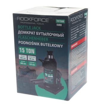 5 699 р. Домкрат бутылочный 15т 230-460мм с клапаном ROCKFORCE ROCKFORCE rf-t91504euro  с доставкой в г. Керчь. Увеличить фотографию 3