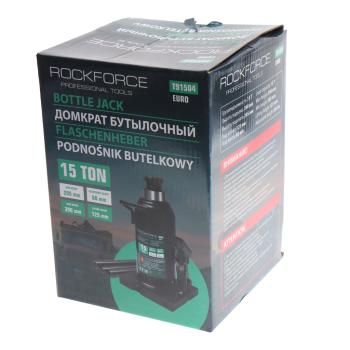 5 699 р. Домкрат бутылочный 15т 230-460мм с клапаном ROCKFORCE ROCKFORCE rf-t91504euro  с доставкой в г. Керчь. Увеличить фотографию 4