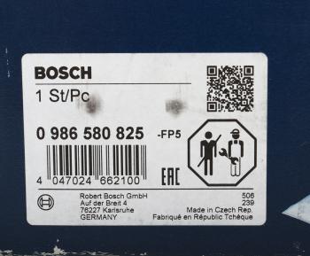 9 699 р. Насос топливный MERCEDES A (W168) BOSCH BOSCH 0986580825  с доставкой в г. Керчь. Увеличить фотографию 6