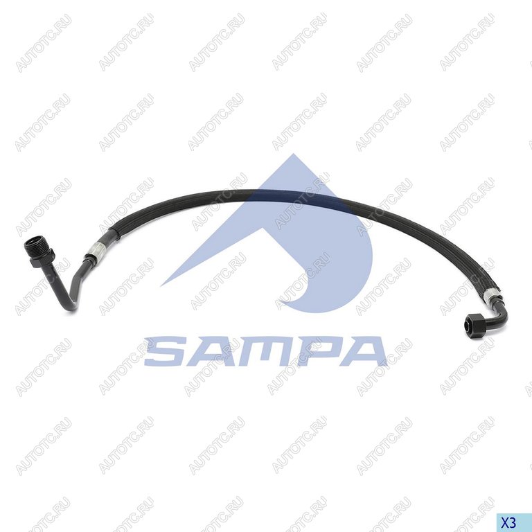 4 799 р. Трубка MAN кондиционера SAMPA SAMPA 027.285  с доставкой в г. Керчь