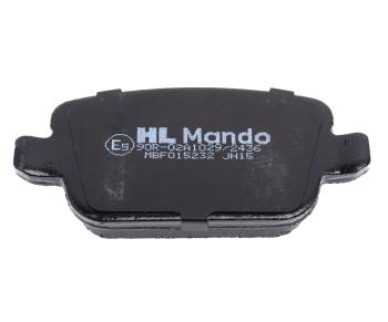 1 459 р. Колодки тормозные FORD Galaxy,Mondeo LAND ROVER Freelander задние (4шт.) MANDO MANDO mbf015232 MANDO mbf015232  с доставкой в г. Керчь. Увеличить фотографию 3