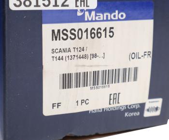 7 499 р. Амортизатор SCANIA 4 series передний (500869 14х63 16х50 20х50 IO) MANDO MANDO mss016615  с доставкой в г. Керчь. Увеличить фотографию 6