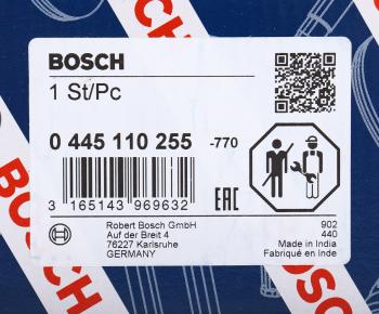 21 949 р. Форсунка HYUNDAI Accent (06-) KIA Ceed (06-) топливная BOSCH BOSCH 0445110255 BOSCH 0445110255  с доставкой в г. Керчь. Увеличить фотографию 4