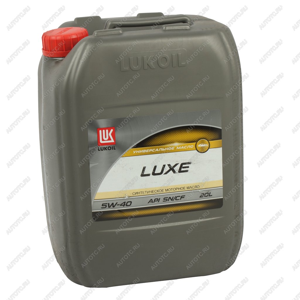 11 599 р. Масло моторное ЛЮКС A3B3B4SNCF 5W40 синт.20л17кг ЛУКОЙЛ LUKOIL 3052087  с доставкой в г. Керчь