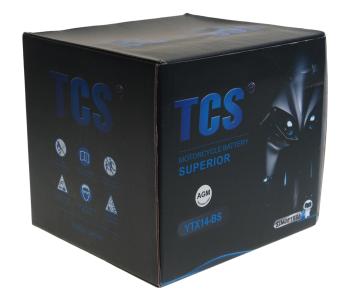 4 099 р. Аккумулятор TCS AGM 14Ач TCS 6ст14 ytx14-bs  с доставкой в г. Керчь. Увеличить фотографию 3