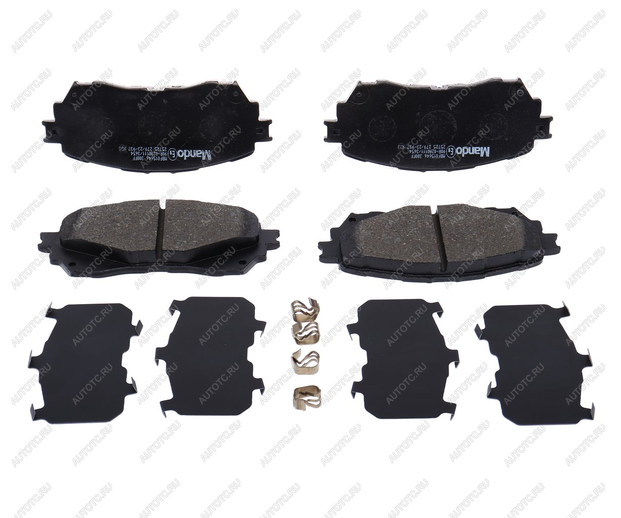 2 299 р. Колодки тормозные MAZDA 6 (12-) передние (4шт.) MANDO MANDO mbf015646 MANDO mbf015646  с доставкой в г. Керчь
