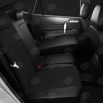 7 199 р. Авточехлы ЛАДА Largus (21-) экокожа-жаккард 5 мест задняя спинка 40х60 черные комплект AVTOLIDER AVTOLIDER vz29-2186-kk4  с доставкой в г. Керчь. Увеличить фотографию 3