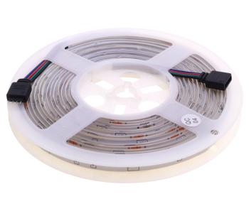 1 199 р. Лента светодиодная гибкая 12W 5м IP65 12V RGB цветная, пульт управления GRISARD ELECTRIC GRISARD ELECTRIC gre-002-0121  с доставкой в г. Керчь. Увеличить фотографию 3