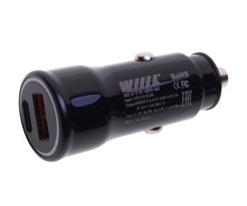 Устройство зарядное в прикуриватель 1USB + 1 Type C 12V WIIIX WIIIX ucc-5-2-01-qcpd-ant