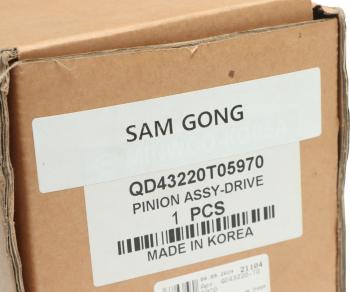 15 649 р. Вал КПП HYUNDAI HD65,78 дв.D4GA (M035S5) первичный SAMGONG SAMGONG qd43220-t05970  с доставкой в г. Керчь. Увеличить фотографию 5