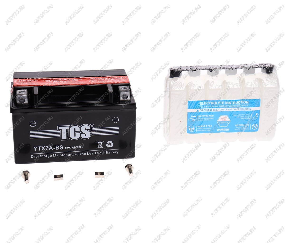 2 789 р. Аккумулятор TCS AGM 7Ач TCS 6ст7 ytx7a-bs  с доставкой в г. Керчь
