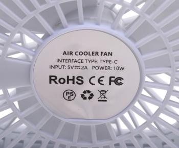 1 369 р. Вентилятор настольный с увлажнителем Air Cooler Fan NO NAME vd-7654  с доставкой в г. Керчь. Увеличить фотографию 4