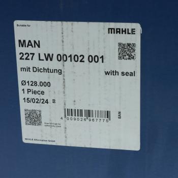 8 599 р. Гильза цилиндра MAN (D286528662876) d=128.00 (с уплотнительными кольцами) MAHLE MAHLE 227lw00102001  с доставкой в г. Керчь. Увеличить фотографию 5