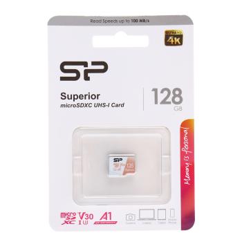 1 599 р. Карта памяти 128GB MicroSD class 10 SILICON POWER SILICON POWER sp128gbstxdv3v20  с доставкой в г. Керчь. Увеличить фотографию 1