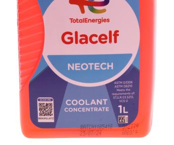 1 159 р. Антифриз красно-оранжевый 1л Glacelf Neotech TOTAL TOTAL 229950  с доставкой в г. Керчь. Увеличить фотографию 3